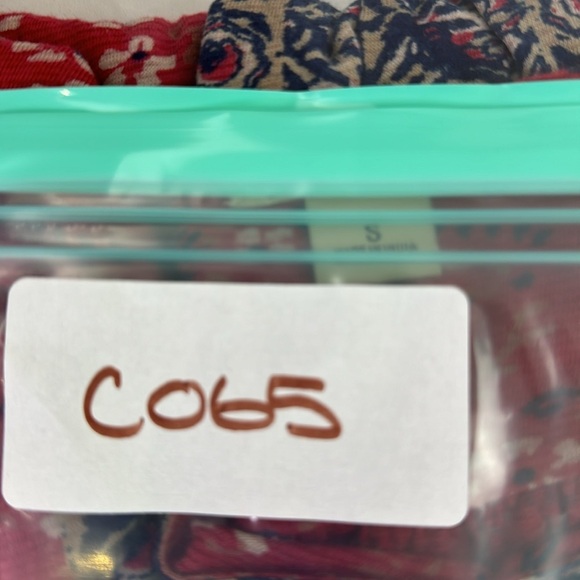 Lucky Brand Red & Blue Floral Long Sleeve Top - Picture 9 of 9